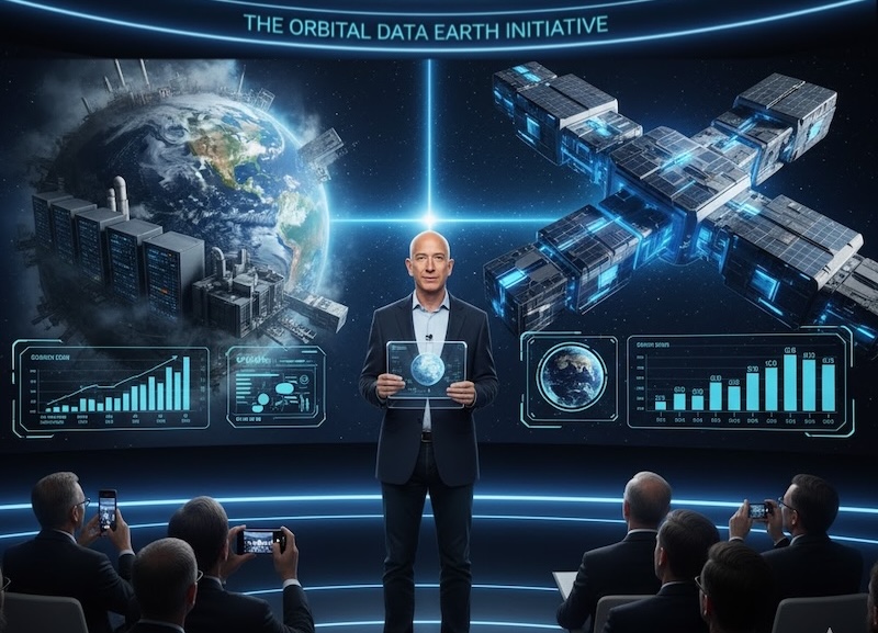 Džef Bezos: Budućnost AI data centara je u svemiru