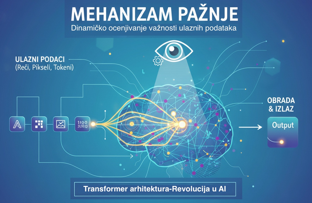 Šta je mehanizam pažnje (Attention Mechanism)?