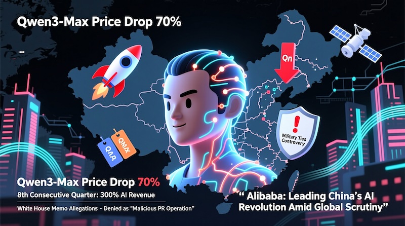 Alibaba Qwen četbot i pad cena modela