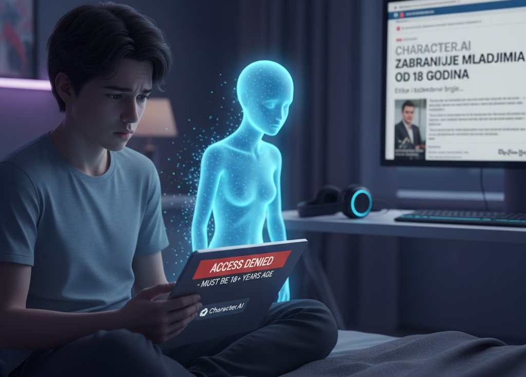 Character.AI zabranjuje pristup mlađima od 18 godina