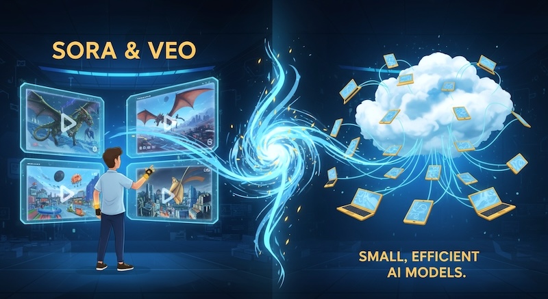 AI za generisanje videa u centru pažnje, dok manji modeli dokazuju svoju moć