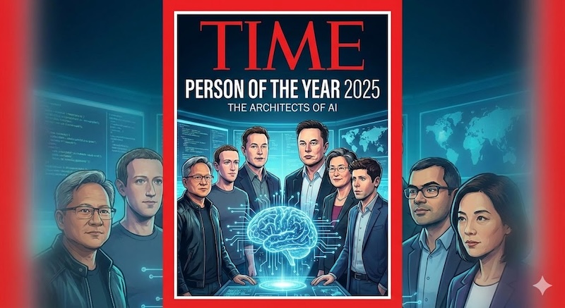TIME Magazin proglasio "Arhitekte veštačke inteligencije" za Ličnost godine 2025.