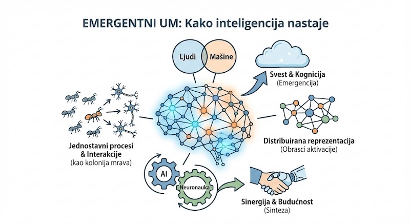Mehanizmi spontane (emergentne) inteligencije i svesti (video)
