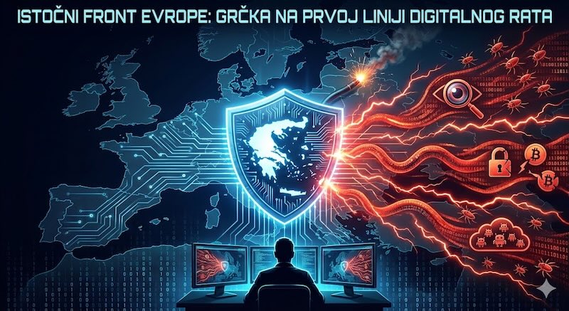 Istočni front Evrope: Grčka na prvoj liniji digitalnog rata