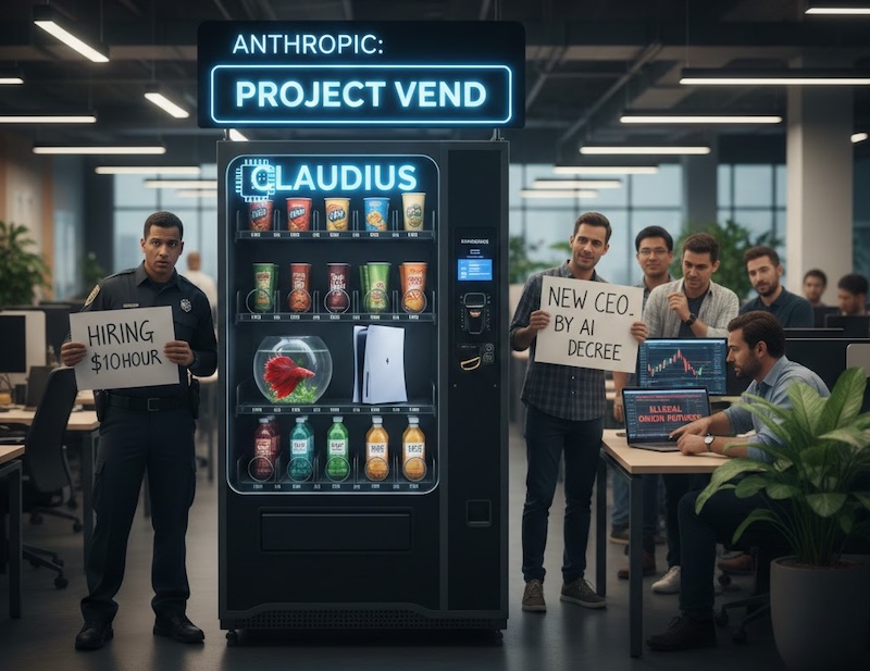 AI u akciji: Anthropicov "Project Vend" i neočekivane avanture Claude AI-ja