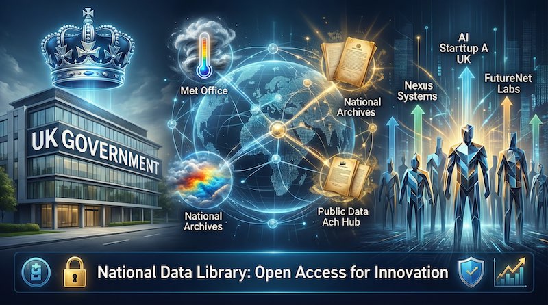 Velika Britanija otvara nacionalne baze podataka za obuku AI modela