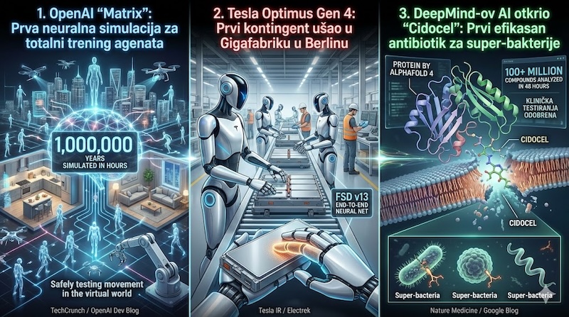 AI i robotika: Vesti za 10.2.2026