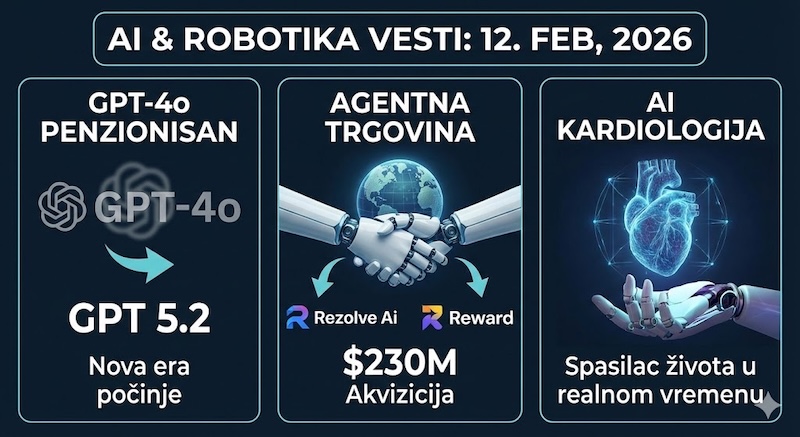 AI i Robotika: Vesti za 12.2.2026
