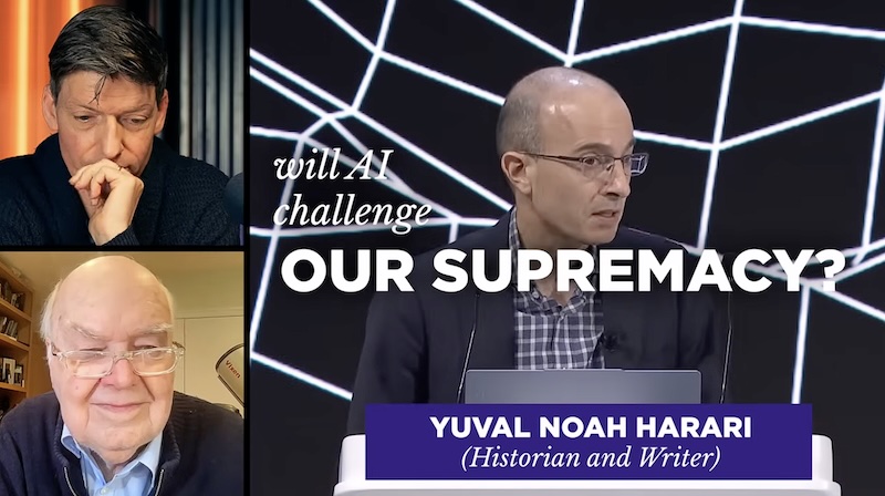 Da li veštačka inteligencija zaista misli? Razgovor Džona Lenoksa i Juvala Noe Hararija