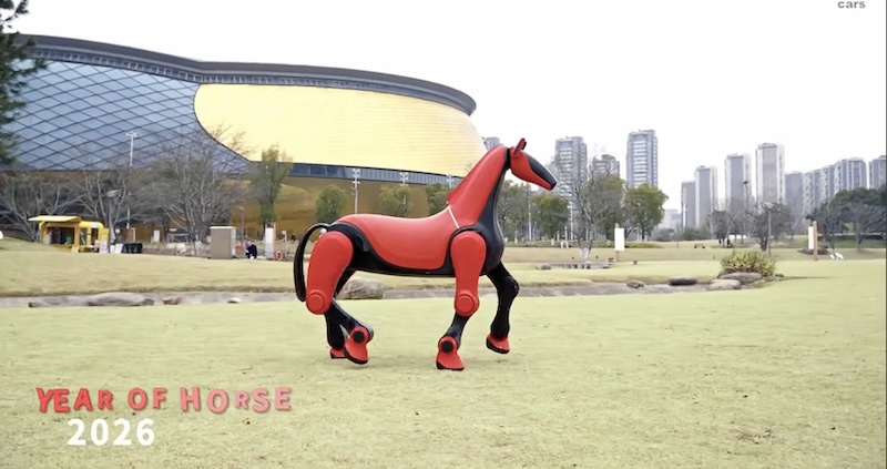 Gvozdeni pastuv: Bionički konj kompanije DEEP Robotics