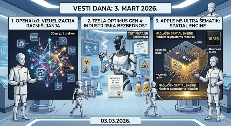 AI i Robotika: Vesti: 3.3.2026.