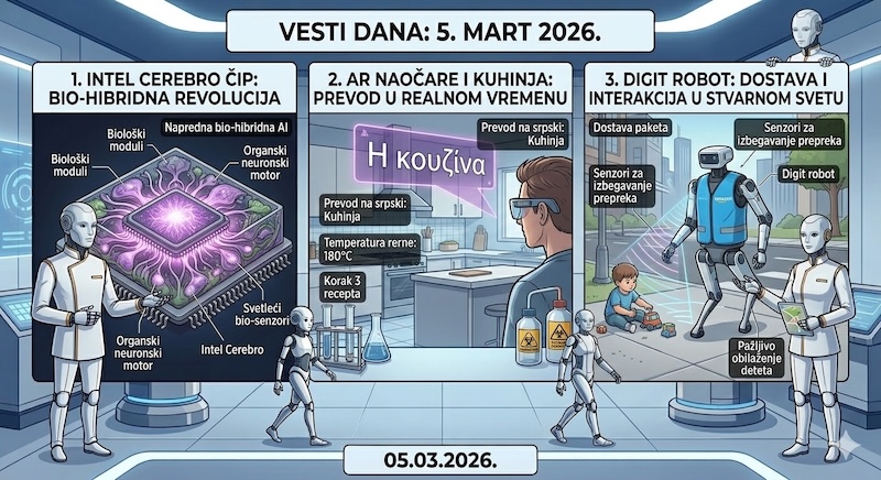 AI i Robotika: Vesti: 5.3.2026.