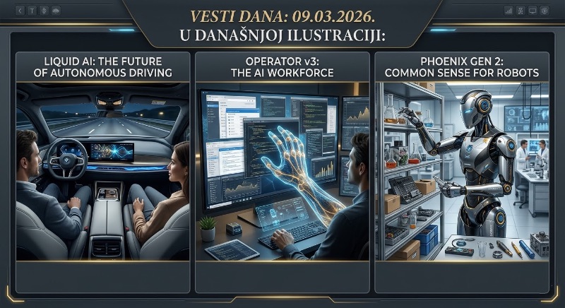 AI i Robotika: Vesti: 9.3.2026.