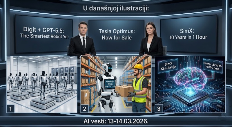 AI i Robotika: Vesti za 13. i 14. 03.2026.