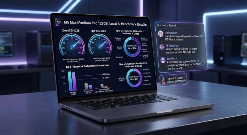 Apple M5 Max: Da li je došlo vreme da u svom lokalnom AI zamenite Nvidia haredver?