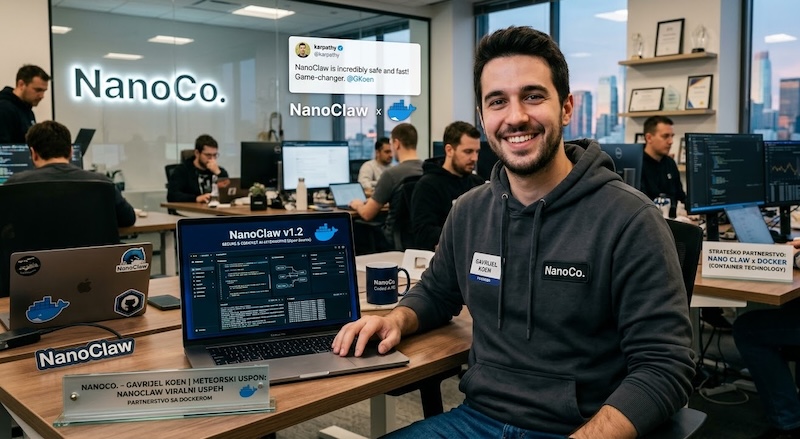 NanoClawa Od vikend projekta do partnerstva sa Dockerom