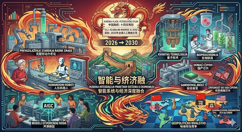 Kineski plan za globalnu dominaciju u AI i tehnologiji