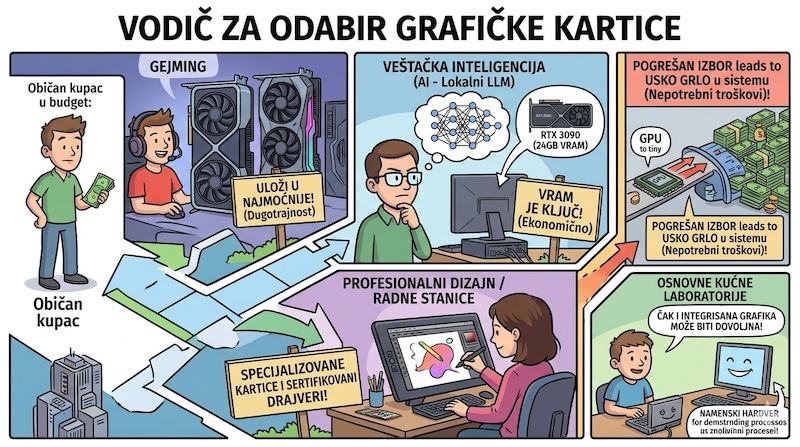 Vodič za pravilan izbor grafičke kartice
