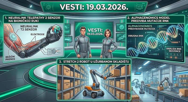 AI i Robotika: Vesti: 19.3.2026.