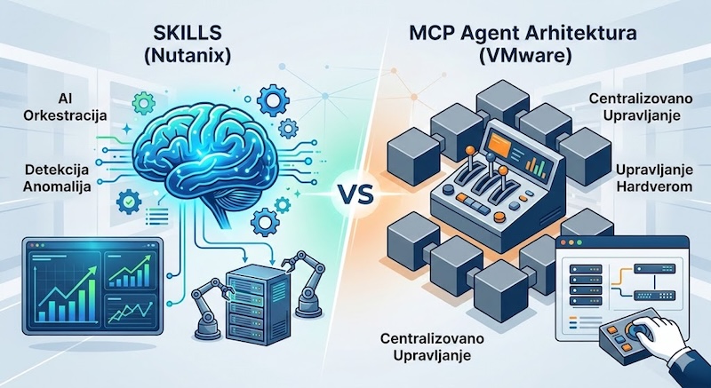 Agent arhitektura: Skills vs. MCP 