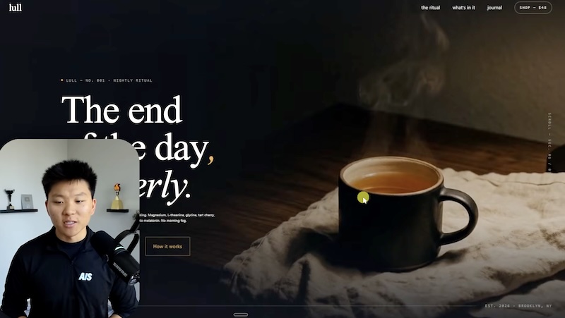 Vodič za izradu 3D veb-sajta pomoću platforme Claude Design