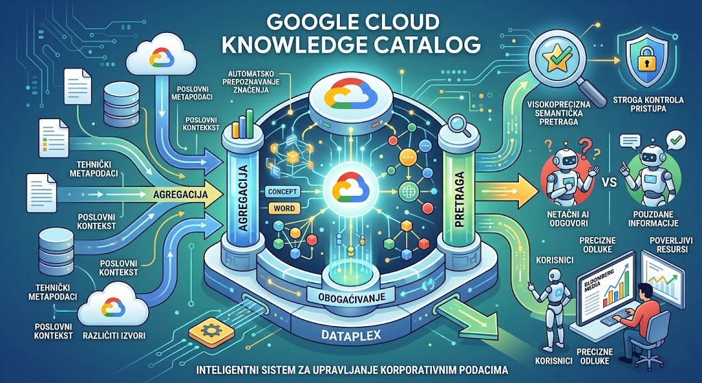Google Cloud Knowledge Catalog: Univerzalni kontekst za veštačku inteligenciju