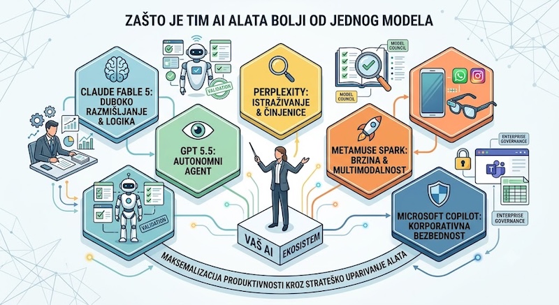 Sinergija veštačke inteligencije: Pravi alat za pravi zadatak